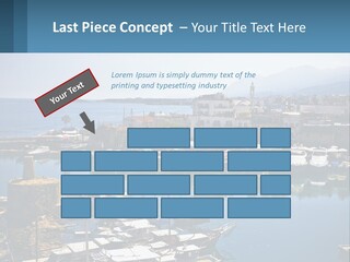 A Harbor Filled With Lots Of Boats On Top Of Water PowerPoint Template