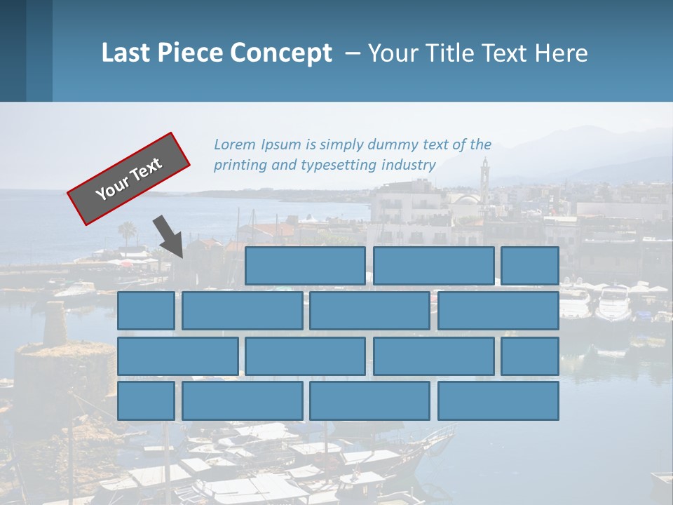 A Harbor Filled With Lots Of Boats On Top Of Water PowerPoint Template