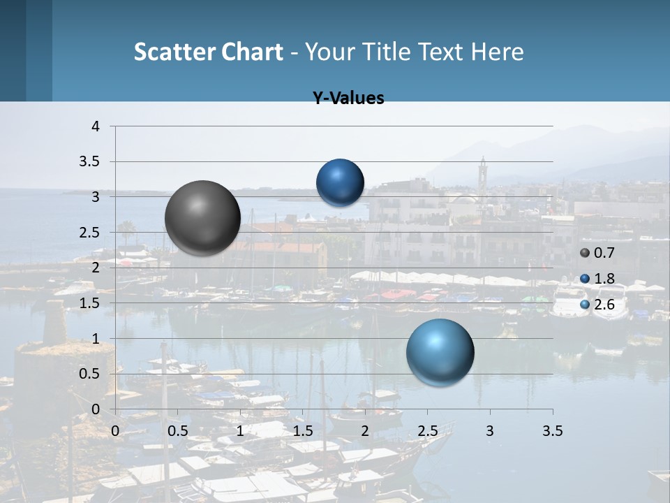A Harbor Filled With Lots Of Boats On Top Of Water PowerPoint Template