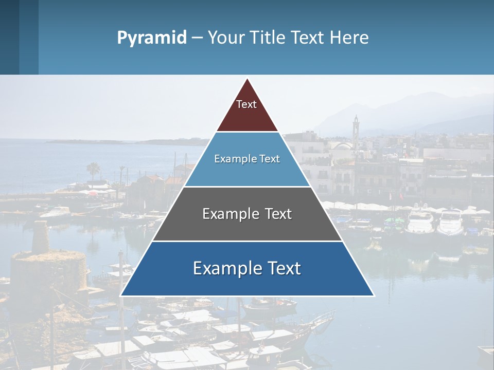 A Harbor Filled With Lots Of Boats On Top Of Water PowerPoint Template