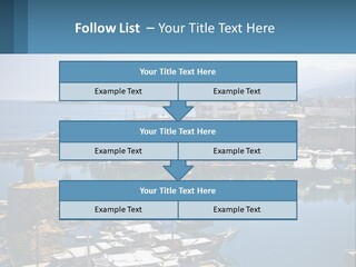 A Harbor Filled With Lots Of Boats On Top Of Water PowerPoint Template