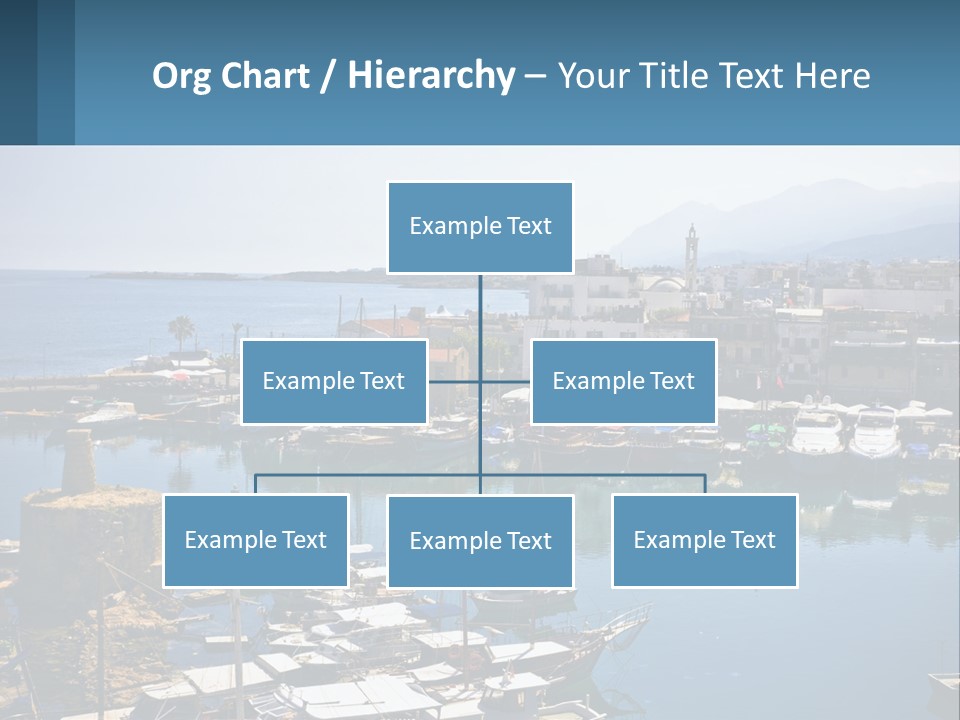 A Harbor Filled With Lots Of Boats On Top Of Water PowerPoint Template