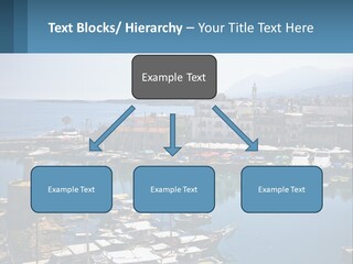A Harbor Filled With Lots Of Boats On Top Of Water PowerPoint Template