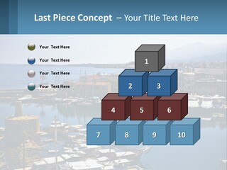 A Harbor Filled With Lots Of Boats On Top Of Water PowerPoint Template