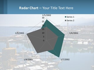 A Harbor Filled With Lots Of Boats On Top Of Water PowerPoint Template