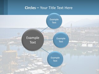 A Harbor Filled With Lots Of Boats On Top Of Water PowerPoint Template
