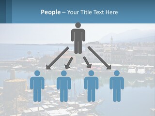 A Harbor Filled With Lots Of Boats On Top Of Water PowerPoint Template