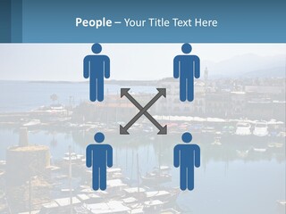 A Harbor Filled With Lots Of Boats On Top Of Water PowerPoint Template