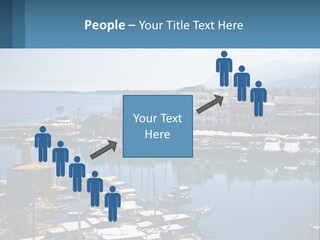 A Harbor Filled With Lots Of Boats On Top Of Water PowerPoint Template