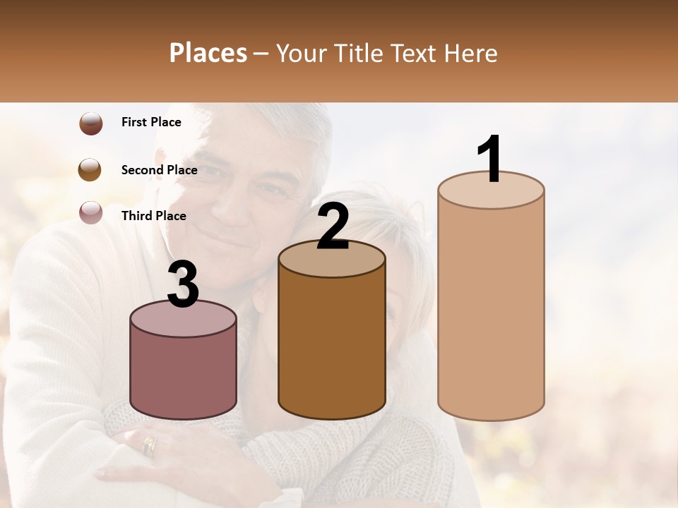 A Man And A Woman Hugging Each Other PowerPoint Template