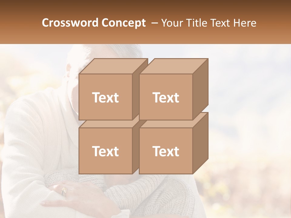 A Man And A Woman Hugging Each Other PowerPoint Template