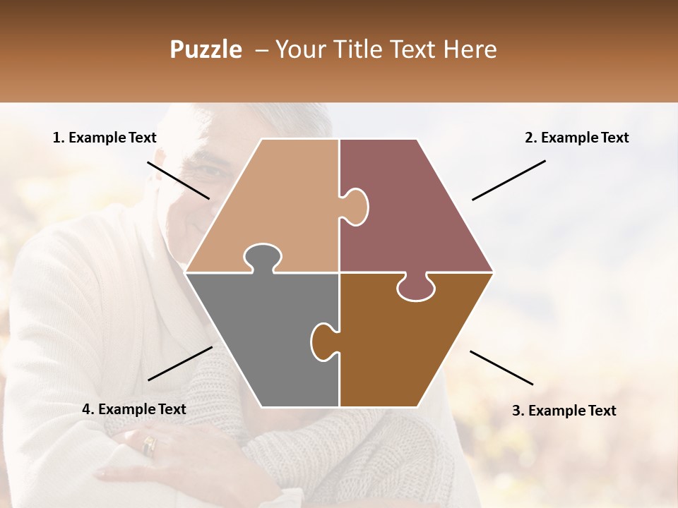 A Man And A Woman Hugging Each Other PowerPoint Template