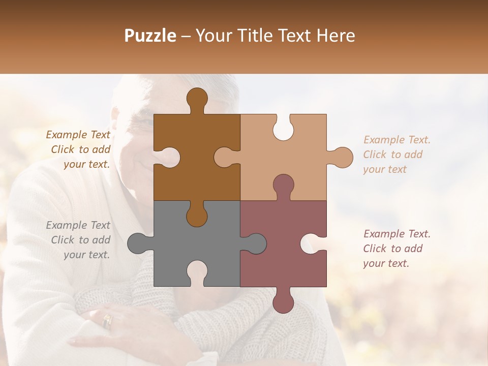 A Man And A Woman Hugging Each Other PowerPoint Template