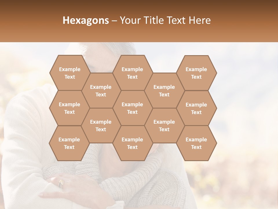 A Man And A Woman Hugging Each Other PowerPoint Template