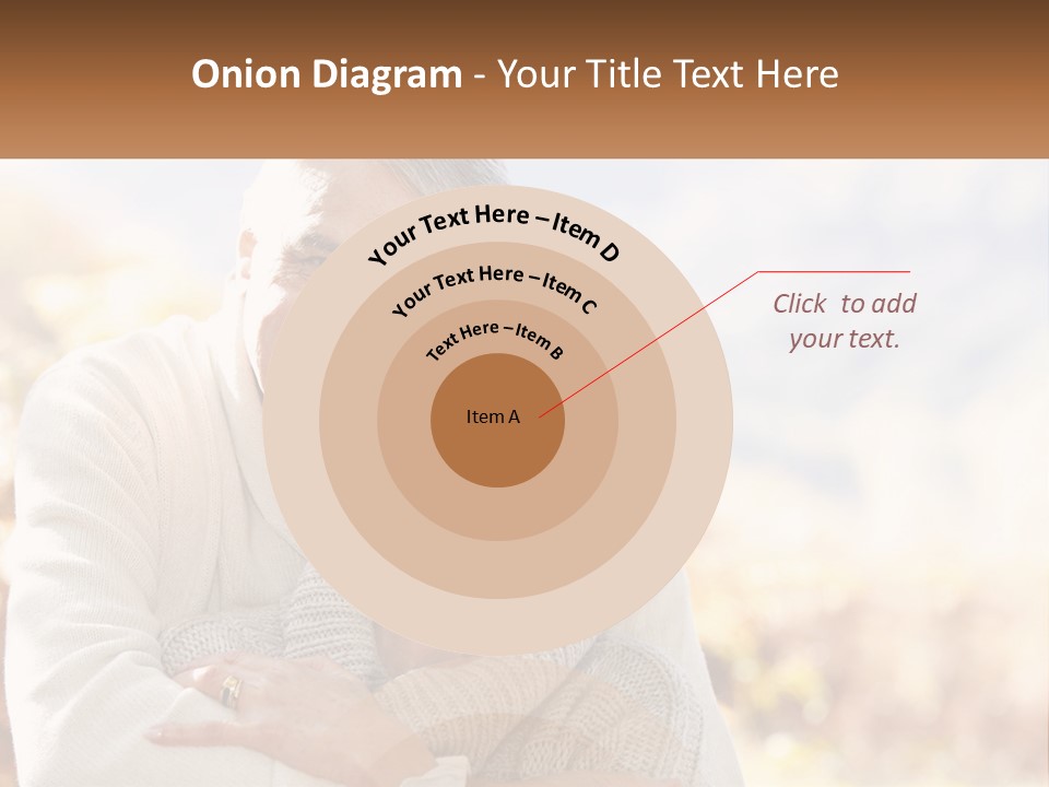 A Man And A Woman Hugging Each Other PowerPoint Template