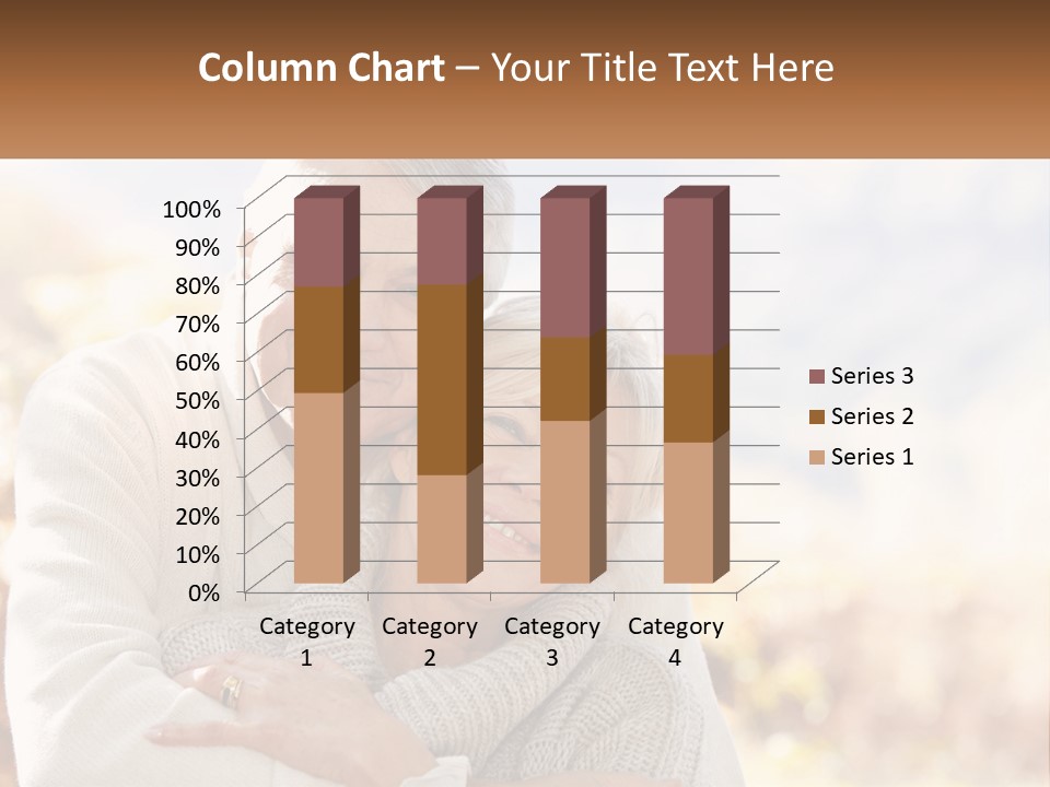 A Man And A Woman Hugging Each Other PowerPoint Template
