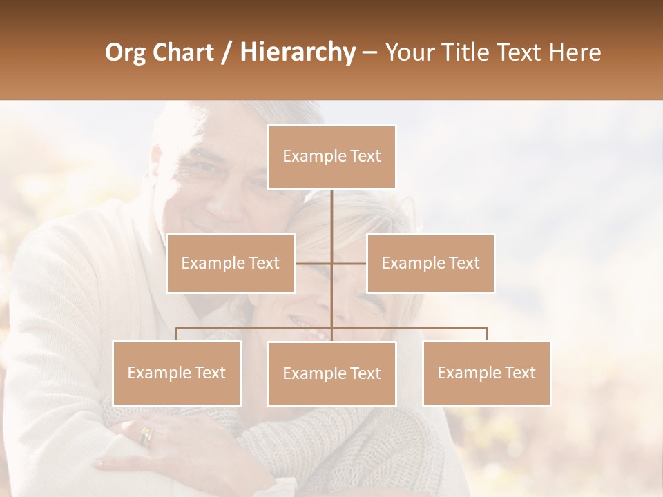A Man And A Woman Hugging Each Other PowerPoint Template