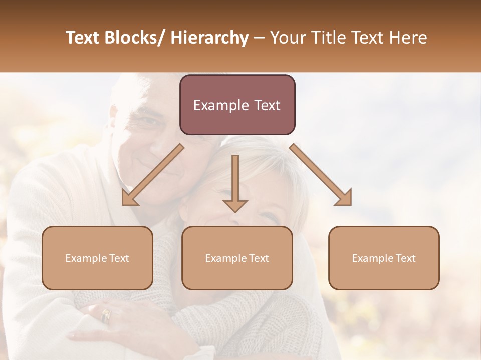 A Man And A Woman Hugging Each Other PowerPoint Template