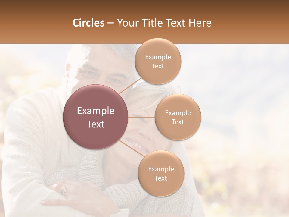 A Man And A Woman Hugging Each Other PowerPoint Template