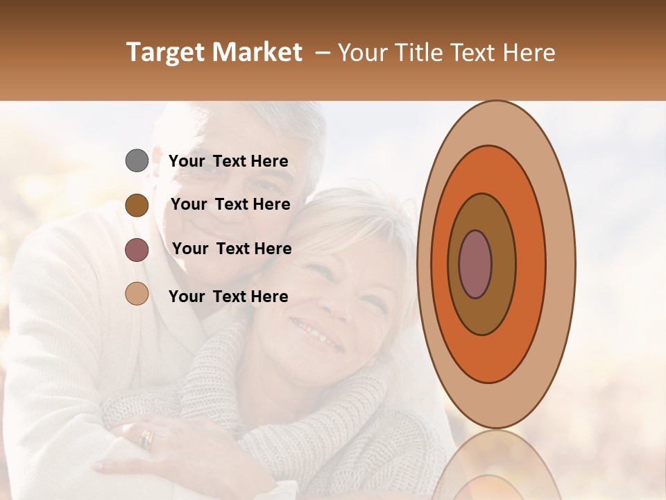 A Man And A Woman Hugging Each Other PowerPoint Template