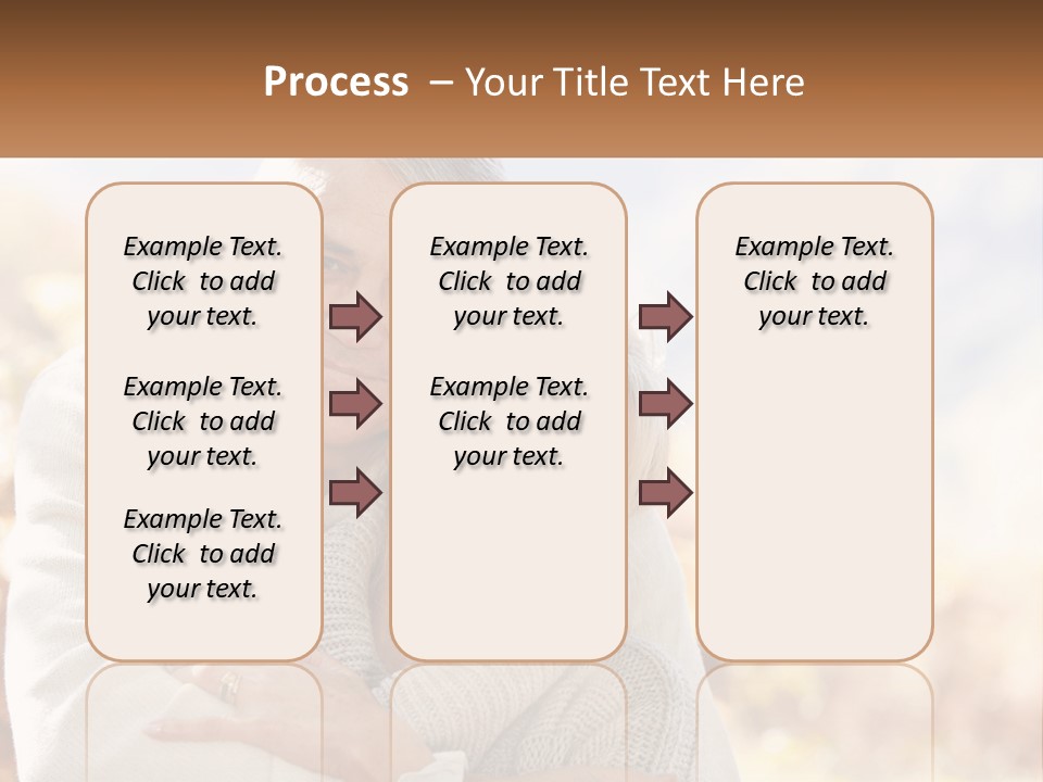 A Man And A Woman Hugging Each Other PowerPoint Template