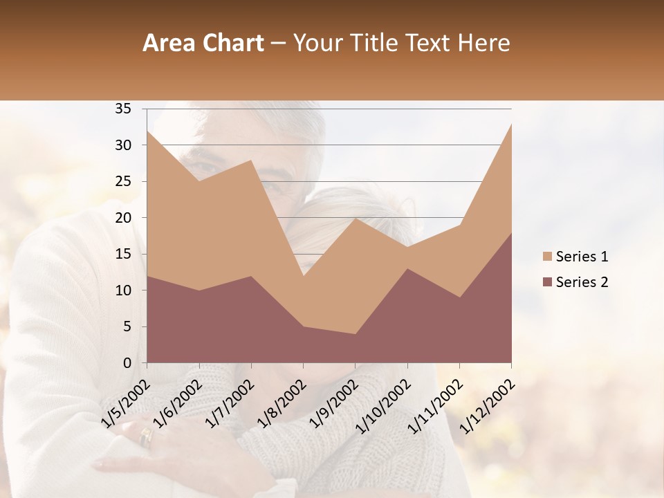 A Man And A Woman Hugging Each Other PowerPoint Template