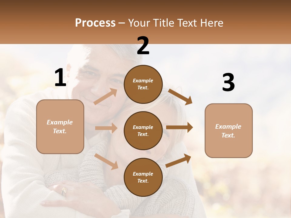 A Man And A Woman Hugging Each Other PowerPoint Template