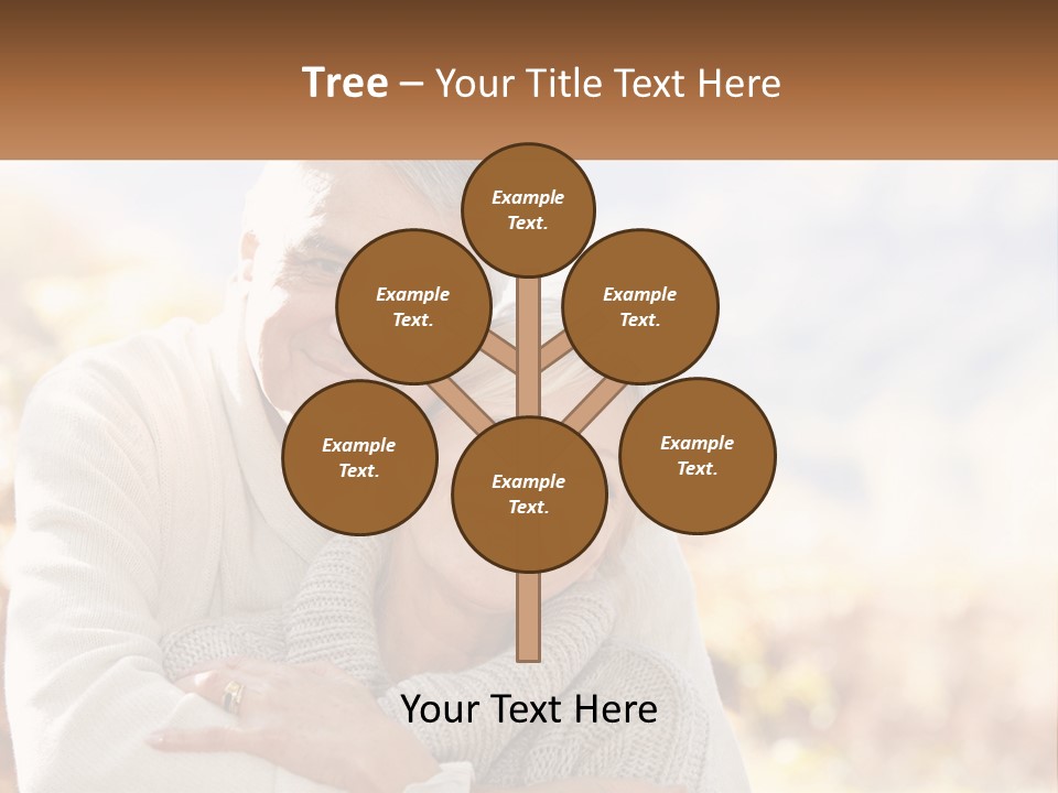 A Man And A Woman Hugging Each Other PowerPoint Template