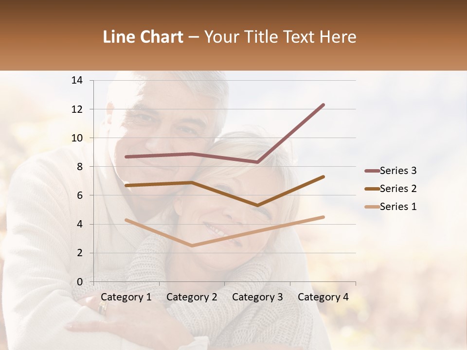 A Man And A Woman Hugging Each Other PowerPoint Template