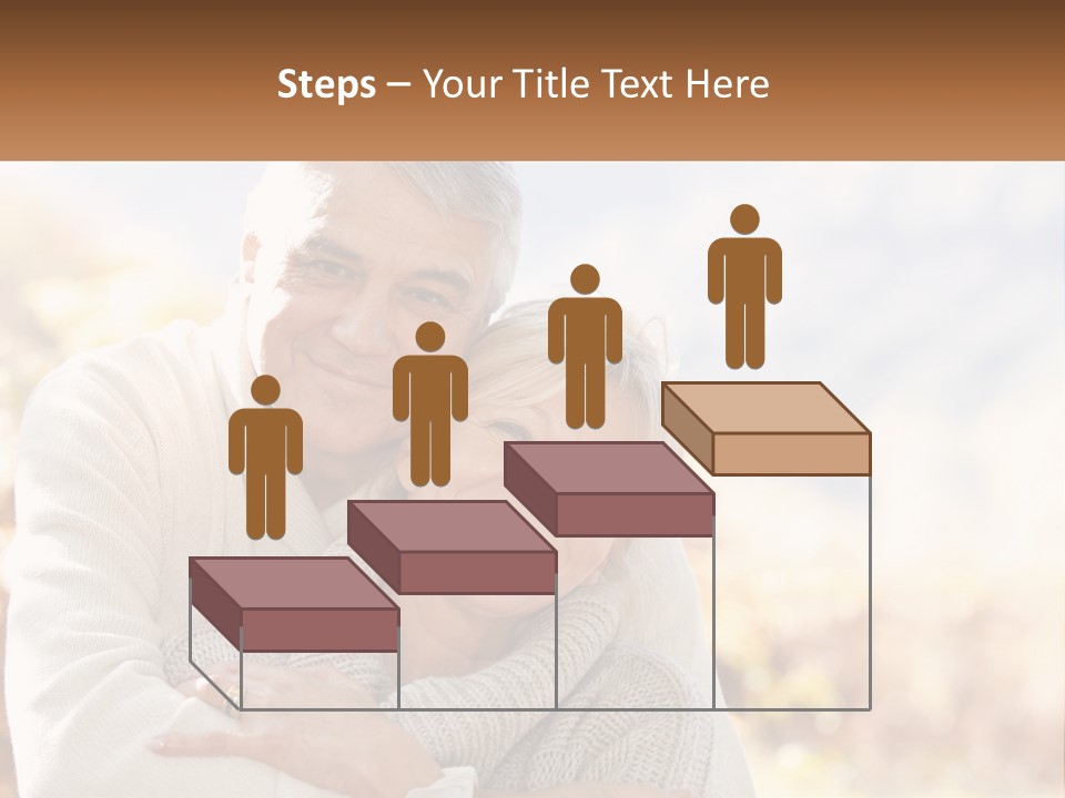 A Man And A Woman Hugging Each Other PowerPoint Template