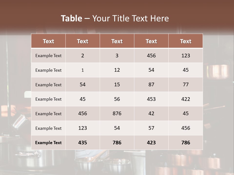 A Man In A Chef's Hat Is Cooking In A Kitchen PowerPoint Template