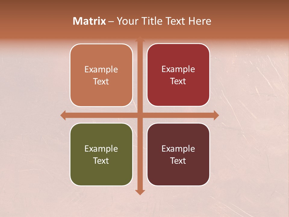 A Brown Background With A Red Border And A White Border PowerPoint Template