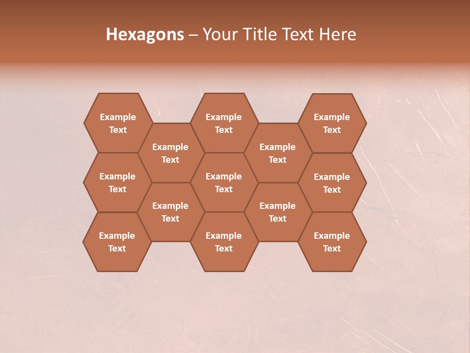 A Brown Background With A Red Border And A White Border PowerPoint Template