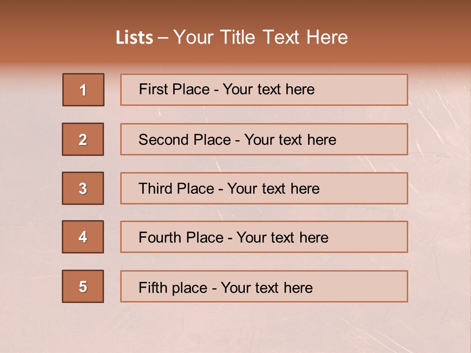 A Brown Background With A Red Border And A White Border PowerPoint Template