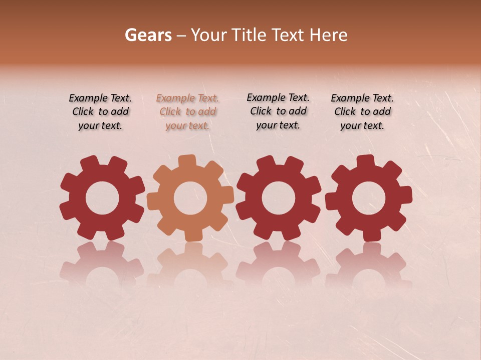 A Brown Background With A Red Border And A White Border PowerPoint Template