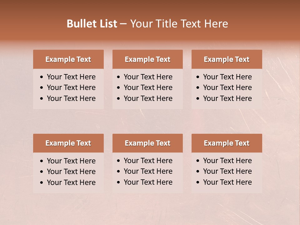 A Brown Background With A Red Border And A White Border PowerPoint Template