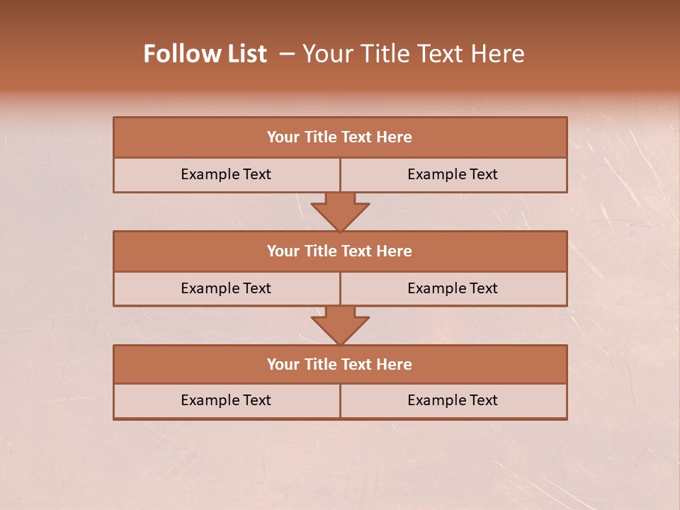 A Brown Background With A Red Border And A White Border PowerPoint Template