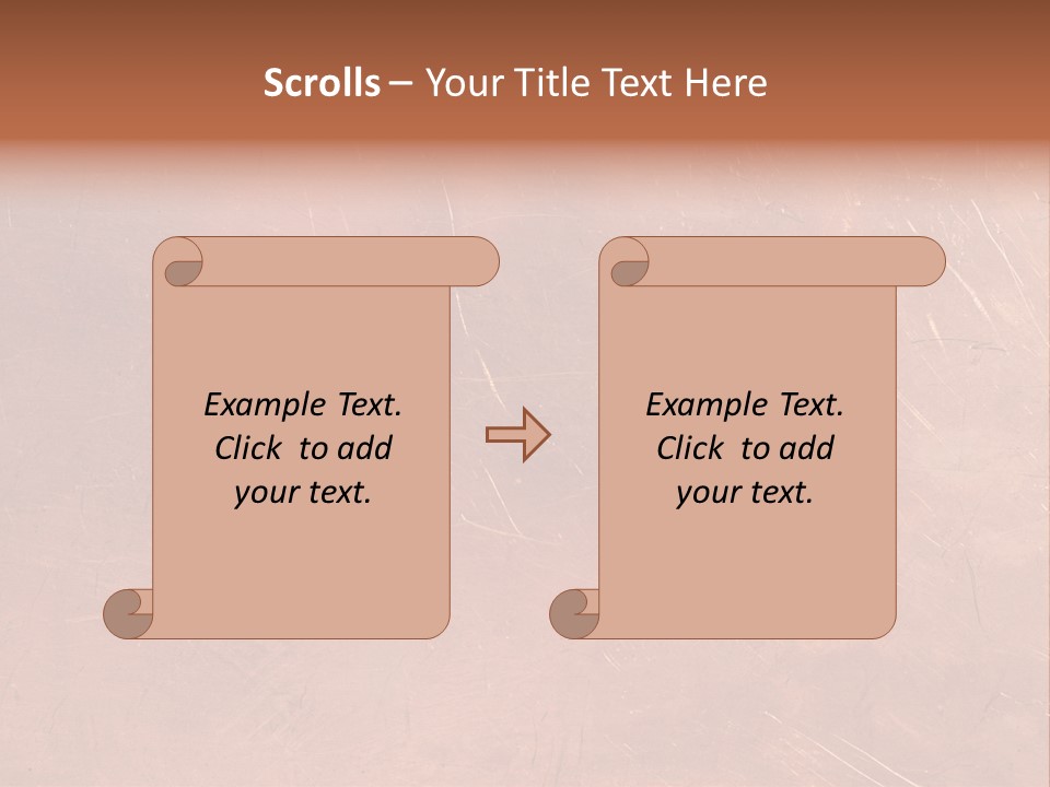 A Brown Background With A Red Border And A White Border PowerPoint Template