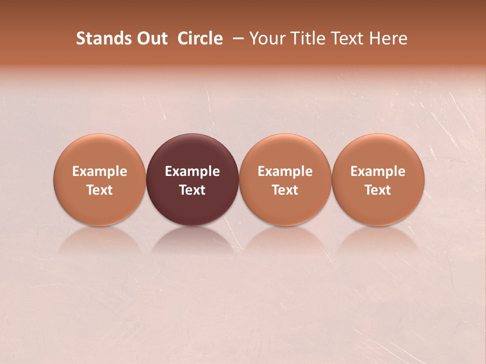 A Brown Background With A Red Border And A White Border PowerPoint Template