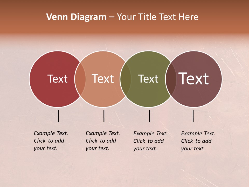 A Brown Background With A Red Border And A White Border PowerPoint Template