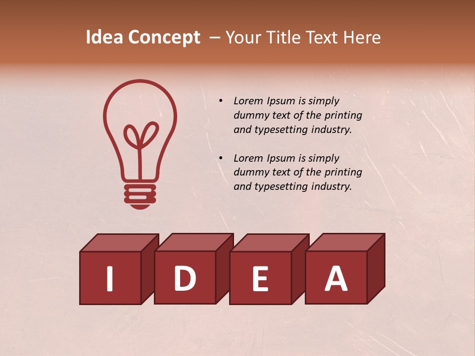 A Brown Background With A Red Border And A White Border PowerPoint Template