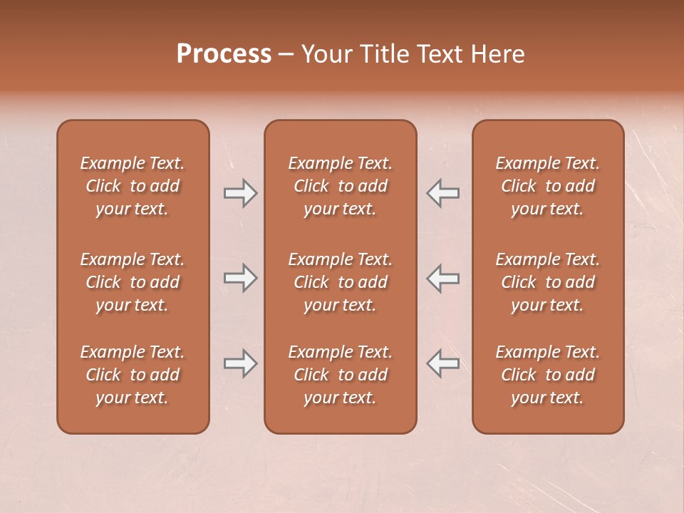 A Brown Background With A Red Border And A White Border PowerPoint Template
