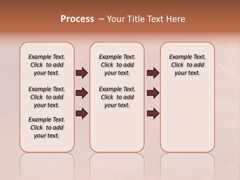 A Brown Background With A Red Border And A White Border PowerPoint Template