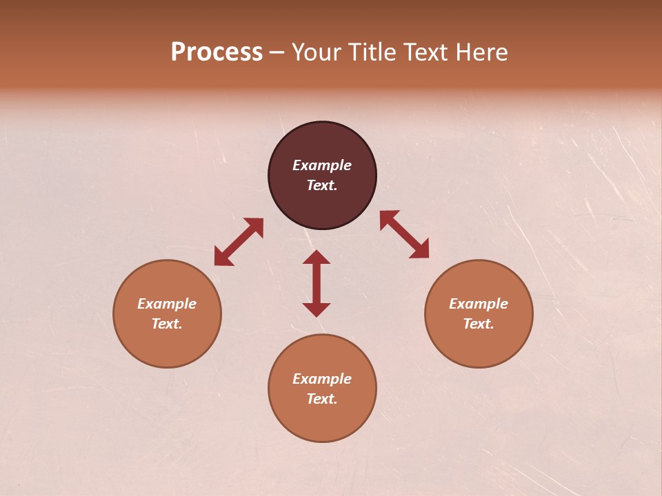 A Brown Background With A Red Border And A White Border PowerPoint Template