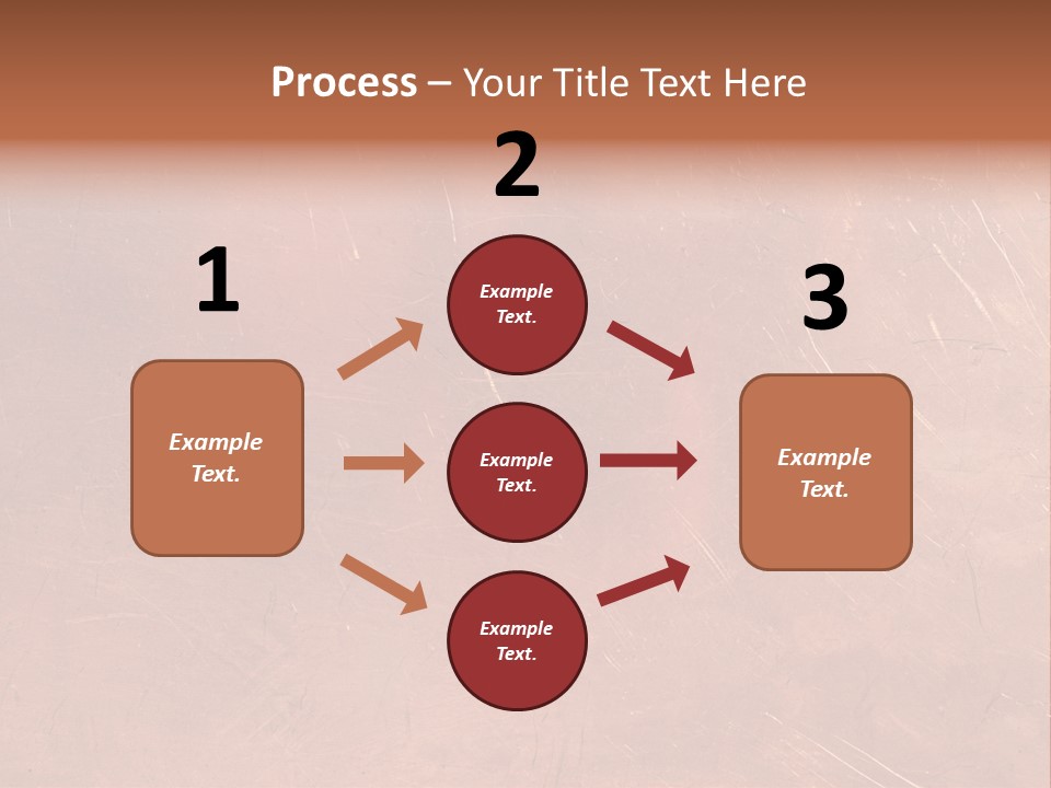 A Brown Background With A Red Border And A White Border PowerPoint Template