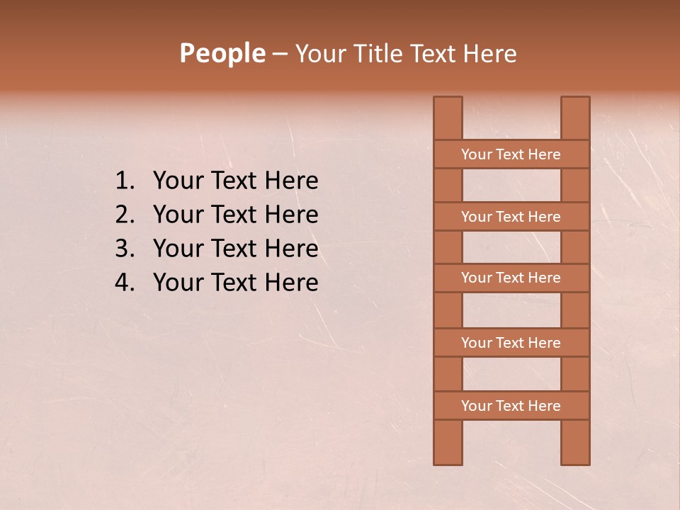 A Brown Background With A Red Border And A White Border PowerPoint Template