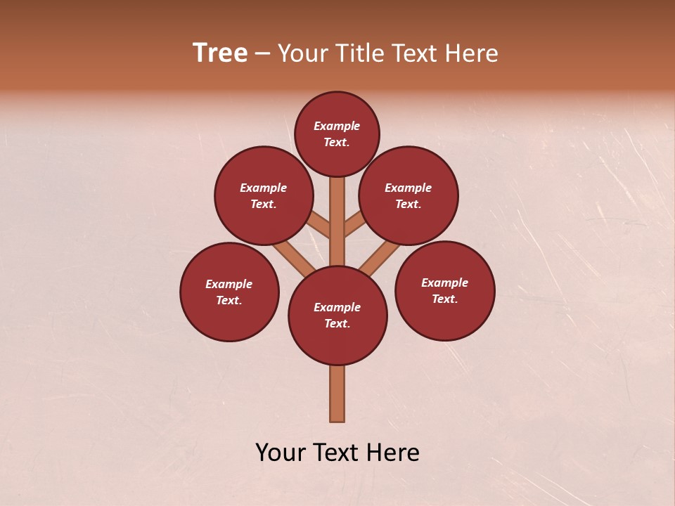 A Brown Background With A Red Border And A White Border PowerPoint Template
