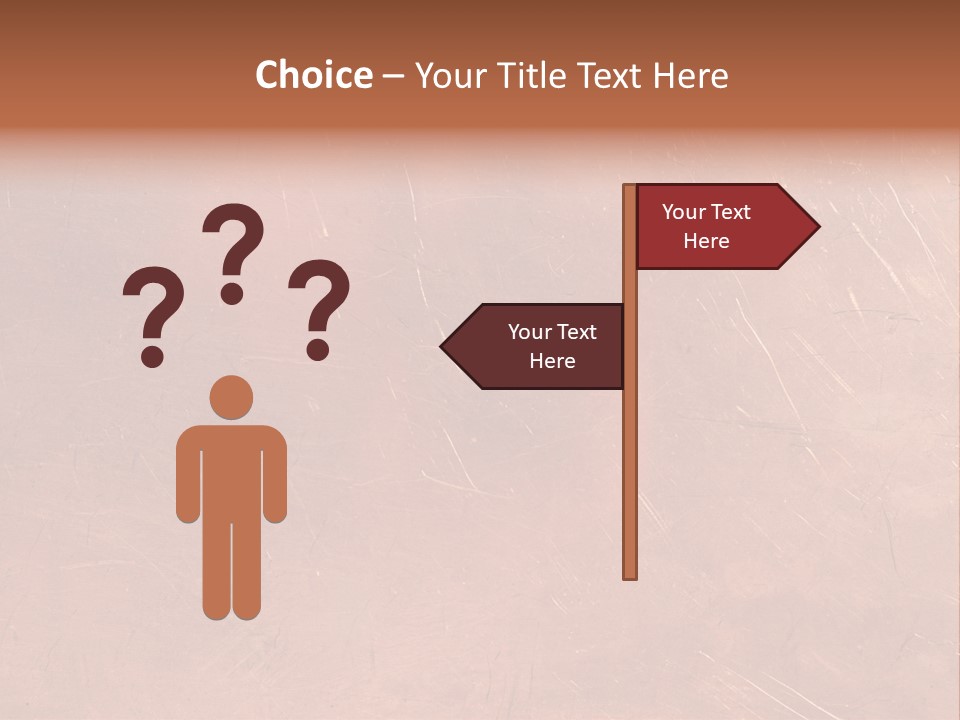 A Brown Background With A Red Border And A White Border PowerPoint Template