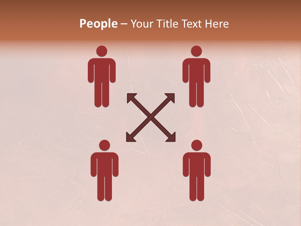 A Brown Background With A Red Border And A White Border PowerPoint Template