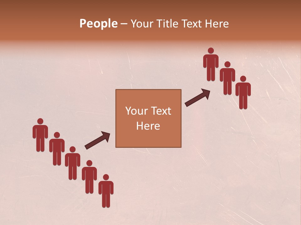 A Brown Background With A Red Border And A White Border PowerPoint Template